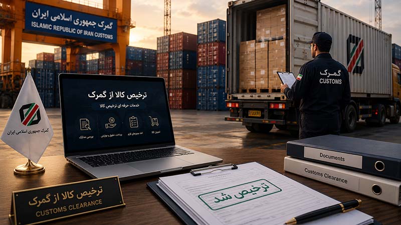 خدمات ترخیص کالا از گمرک
