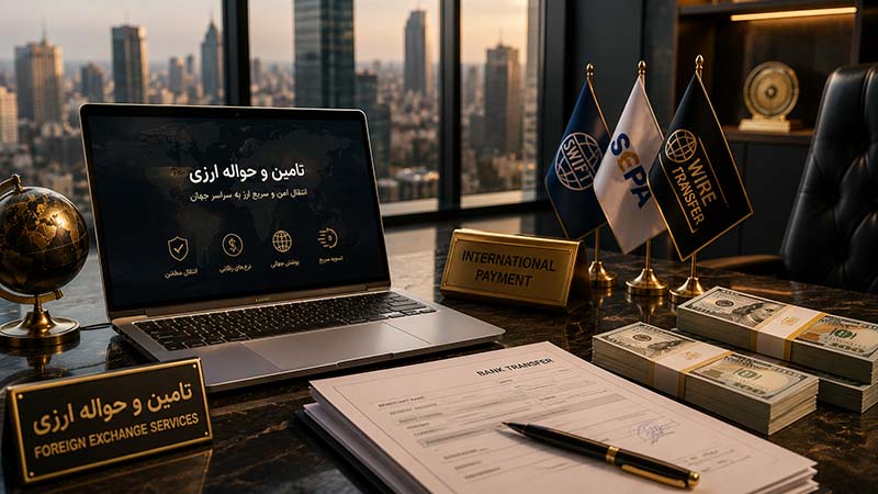 خدمات تامین و حواله ارزی