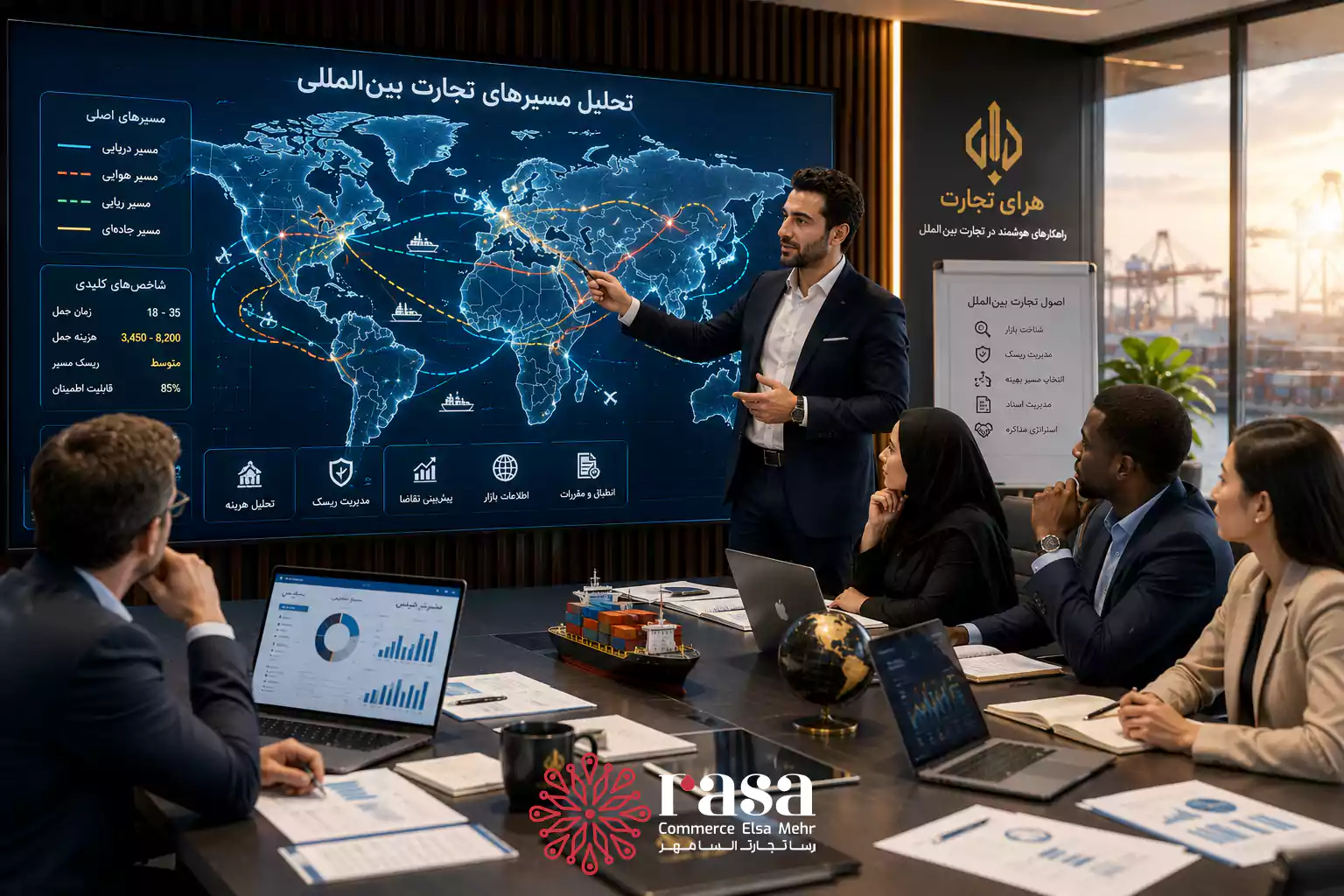 یادگیری اصولی صادرات و واردات و مسیر تبدیل شدن به استراتژیست تجارت بین‌الملل