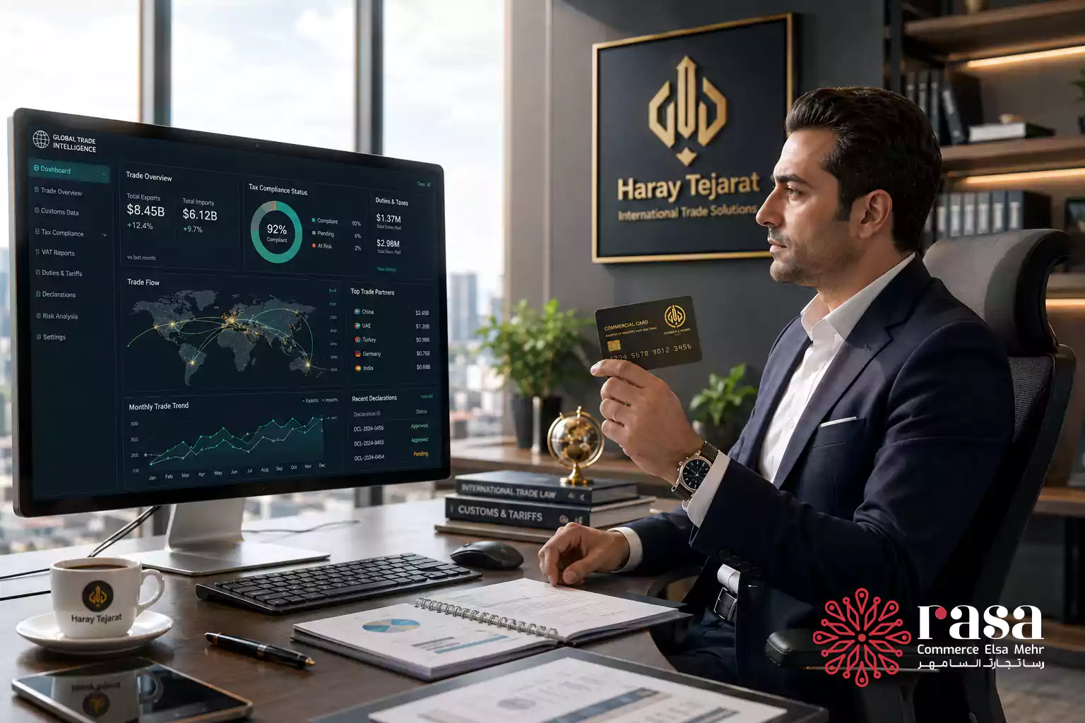 تمدید کارت بازرگانی و بررسی پروندههای مالیاتی
